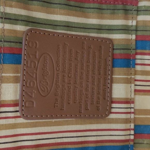 FF 💘🖤💘 BRIGHTON HOBO VINTAGE PEBBLED & CROC LEATHER SHOULDER PURSE BAG - Picture 13 of 14